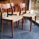 4 rosewood chairs by Niels Otto Møller model 71, Denmark 1950