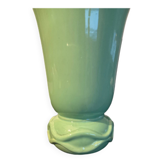 Vase vintage en céramique émaillée France
