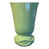 Vintage glazed ceramic vase France