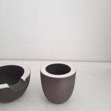 Ensemble de 2 cendriers céramique Ravelli