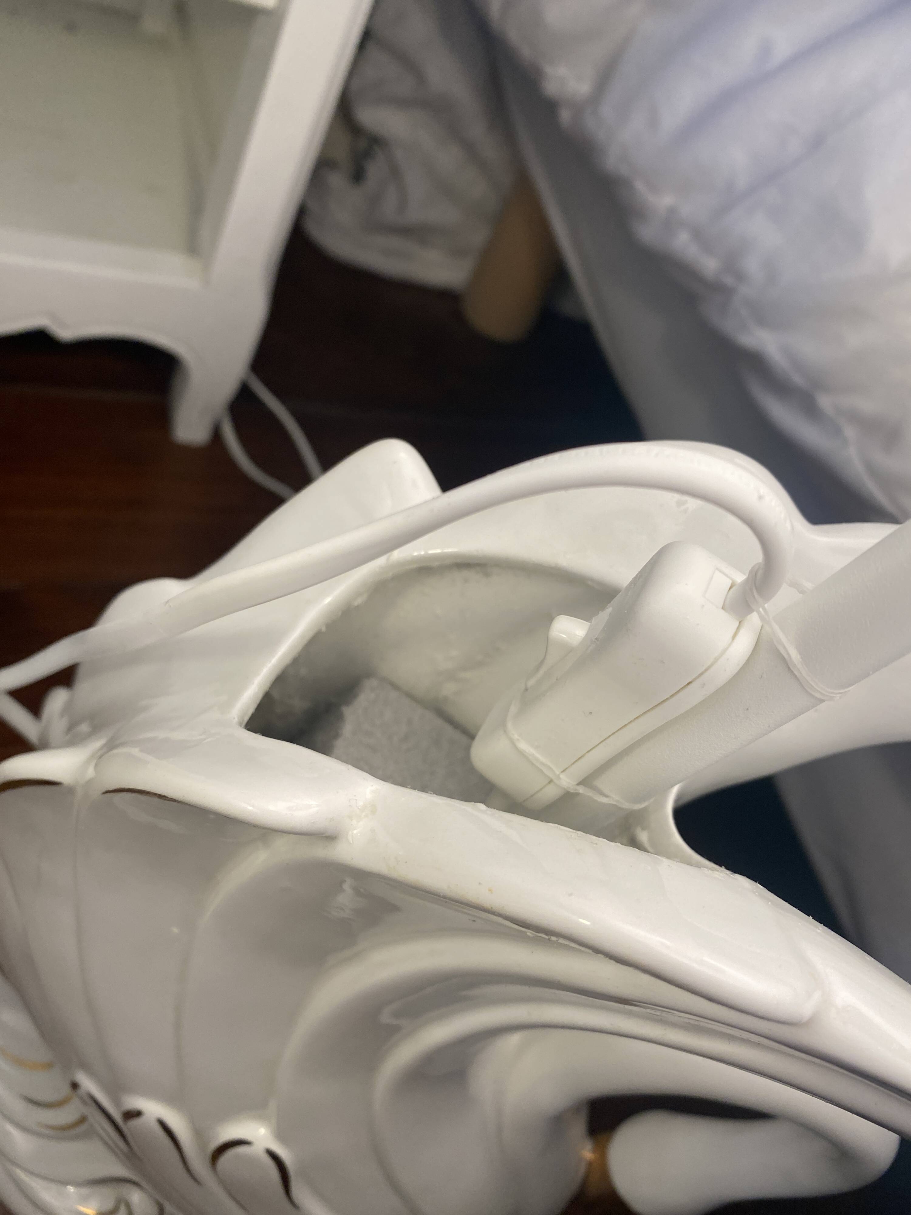 Lot de 2 lampes cygnes Bassano Italy
