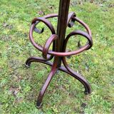 Old bistro parrot coat holder