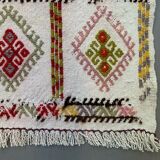 Small Vintage Turkish Kilim Rug 105x70 cm Wool Kelim