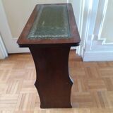 English mahogany magazine rack