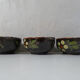 Set of 3 alsatian bowls in glazed terracotta