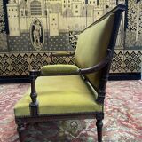 Sofa - Louis XVI period mahogany bench
