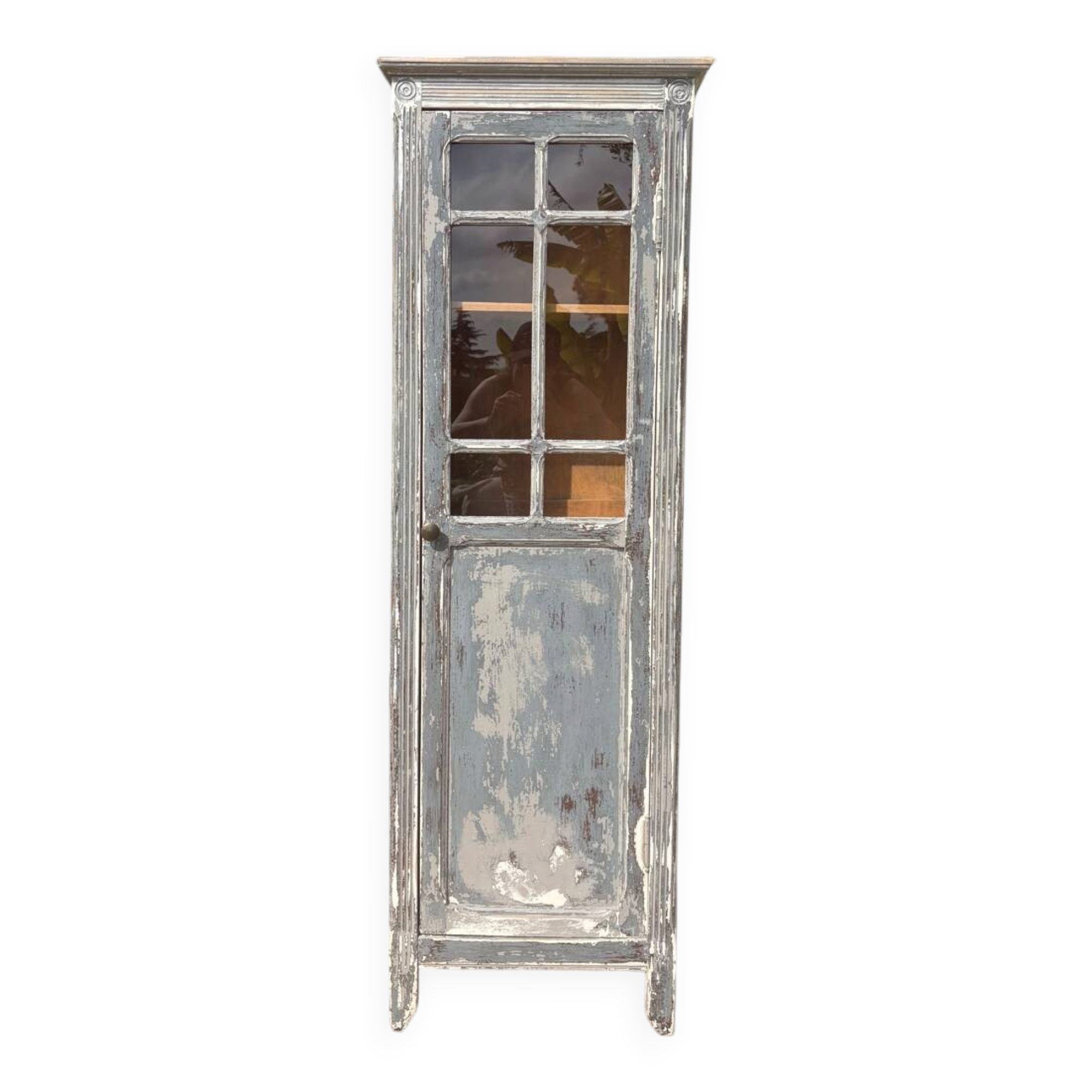 Petite armoire vitrée vintage « Simone »
