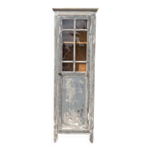 Vintage glass cabinet "Simone"