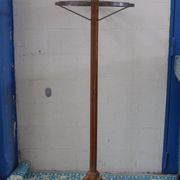 Coat rack in wood and metal