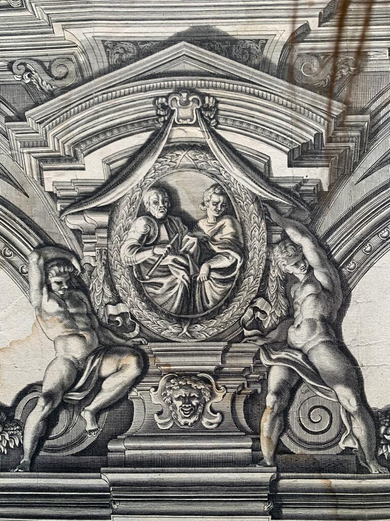 Bernard de Bailli, Pitti Palace: Venus Room, engraving, seventeenth century