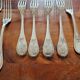 Christofle - Set of 12 dessert forks model Trianon in metal