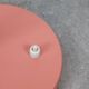 Mid-Century Modern Italian Table Lamp in Salmon and ChromeMid-Century Itali