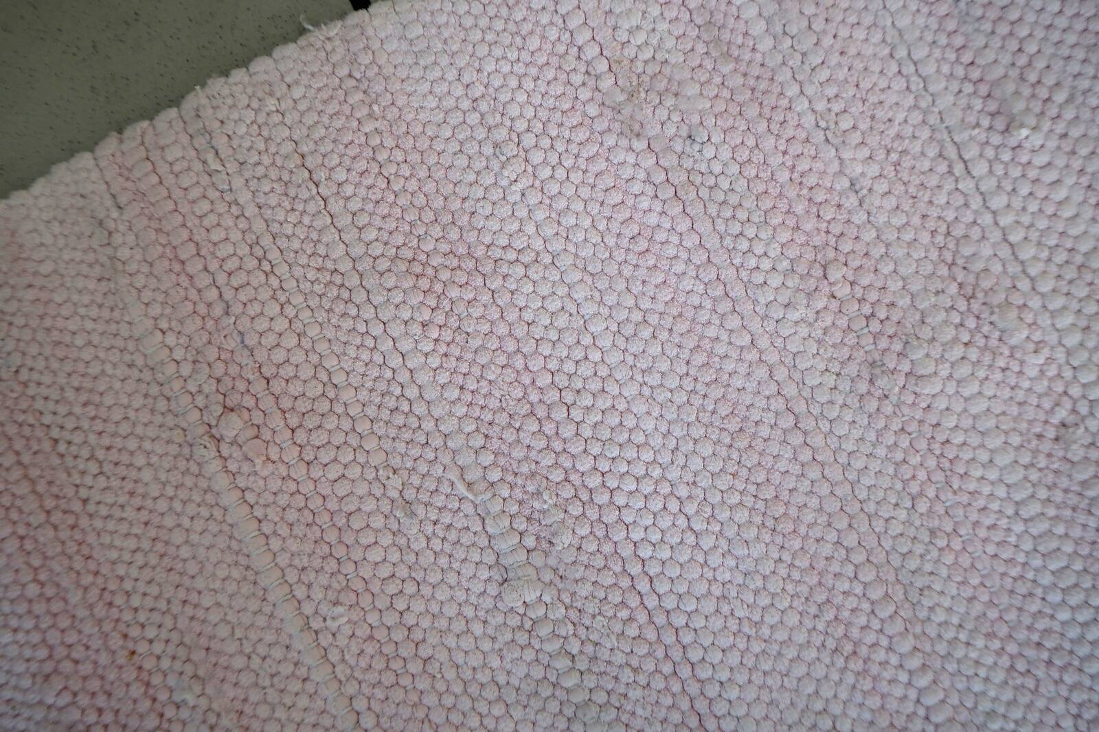 Tapis Kilim Vintage Indien en Coton (80cm x 131cm), Années 1980