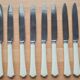 Set of 12 bakelite knives