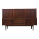Buffet haut en palissandre, design danois, années 1960, designer : Johannes Andersen, fabrication : Skaaning Furnitu