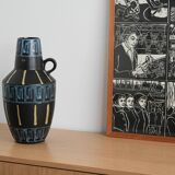 Ceramic vase, German design, 1980s, manufacturer: West Germany