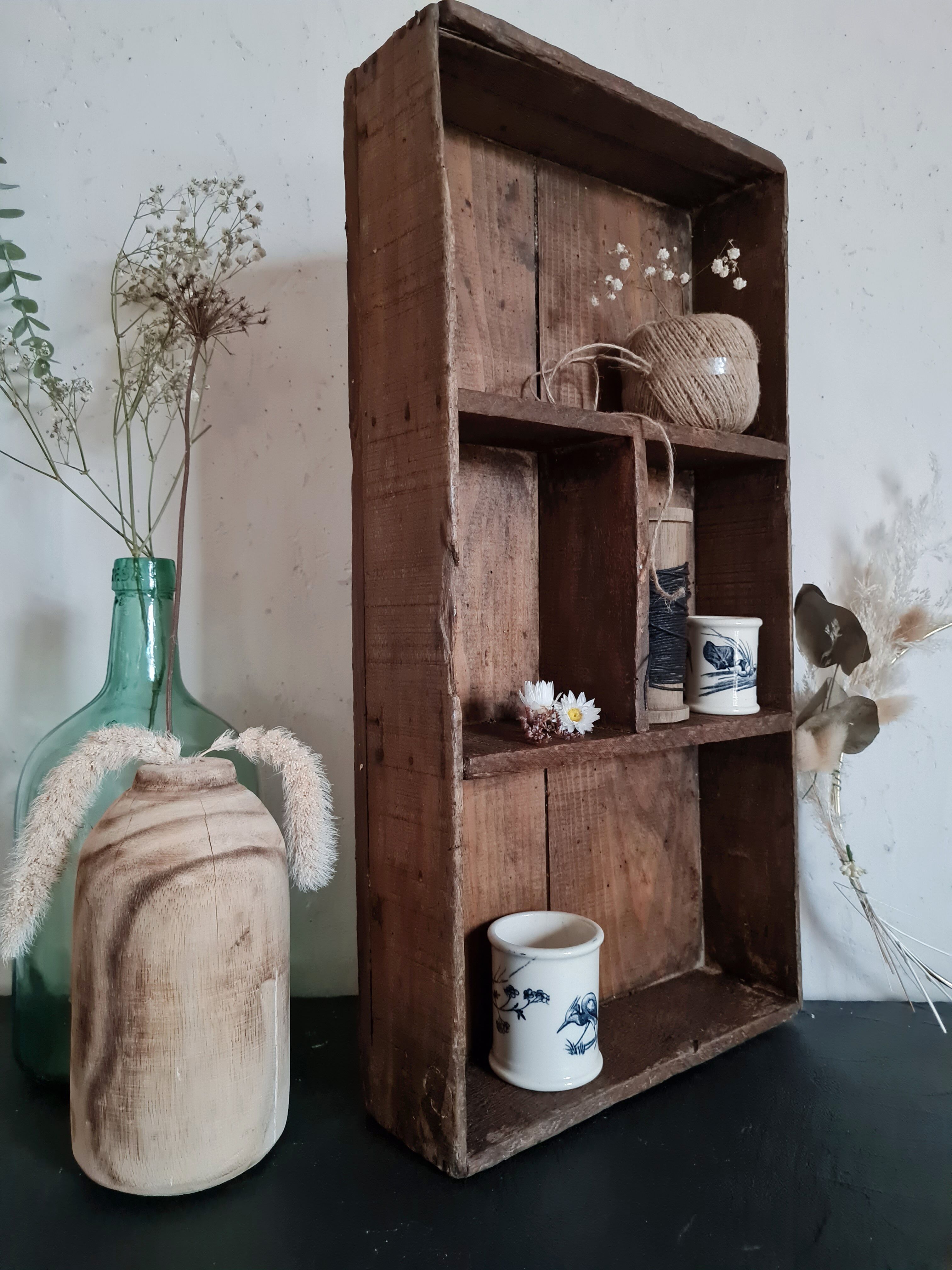 Wooden workshop locker