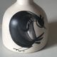 Ceramic lamp foot signed vintage 50 years