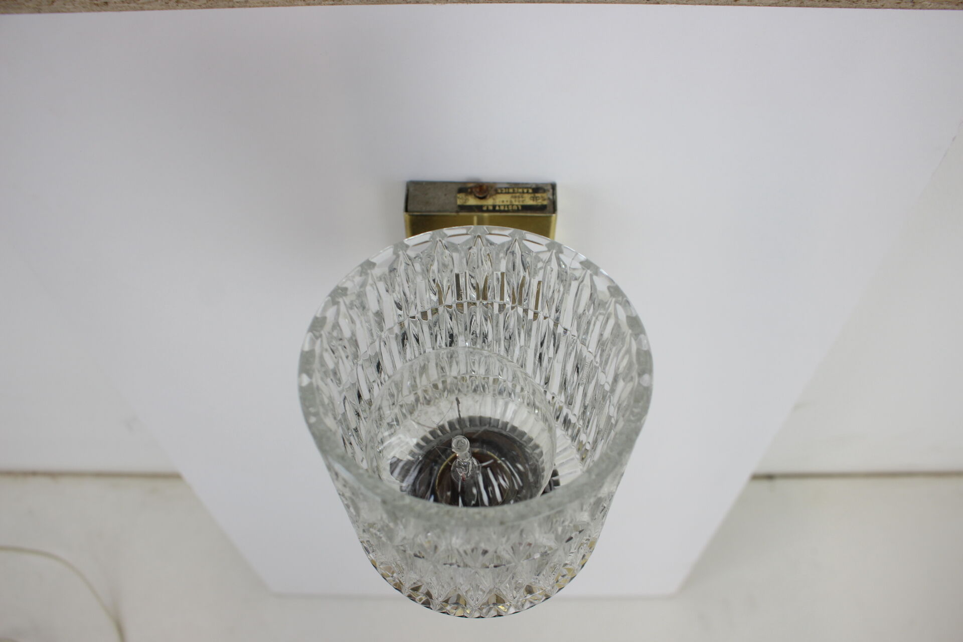 Wall Lamp by Kamenicky Senov, 1970s Czechoslovakia