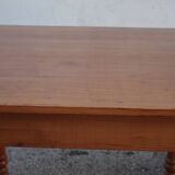 Square fir dining table, 1950s