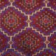 Old Turkish kilim runner 290x94 cm, shabby, vintage kelim red black 2490