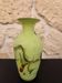 Vase en verre soufflé artisanal inspiration Murano