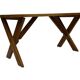 Vintage Dining Table Pinewood 60's Minimalist Dining Table