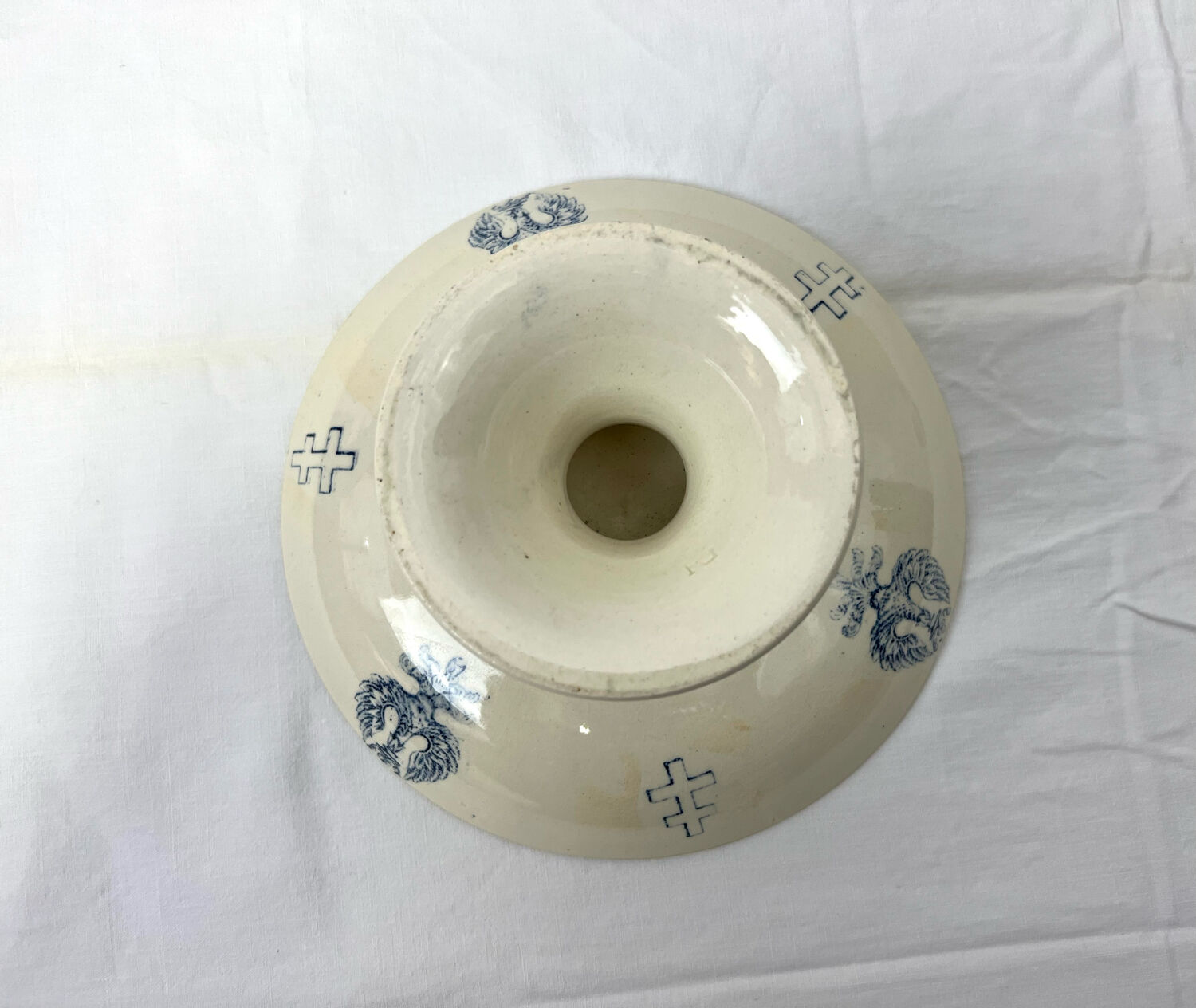 Standing Cup Luneville thistle and cross of Lorraine