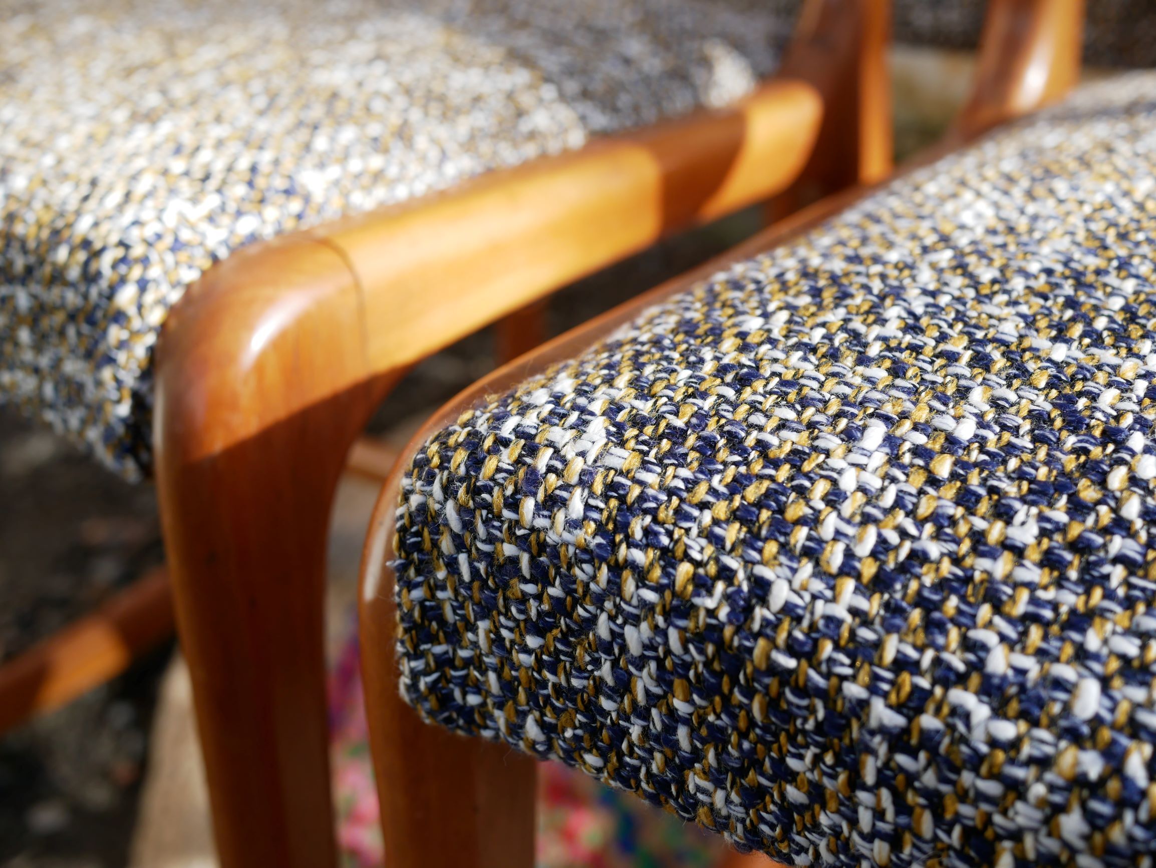 Set of 4 chairs 'sled' edited by Baumann