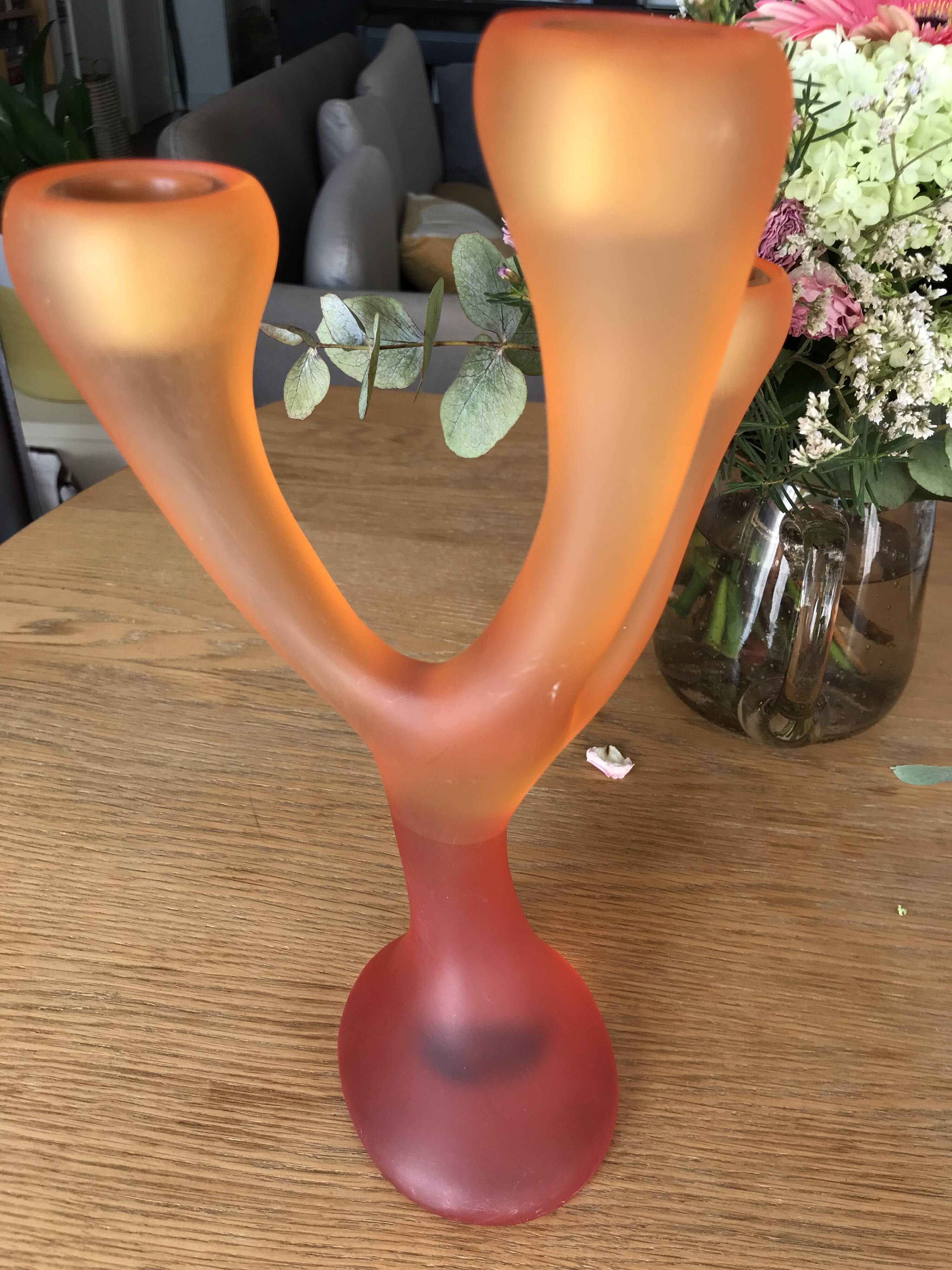 Cactus iceberg vintage design candlestick Attention Virage