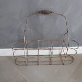 Old metal bottle holder