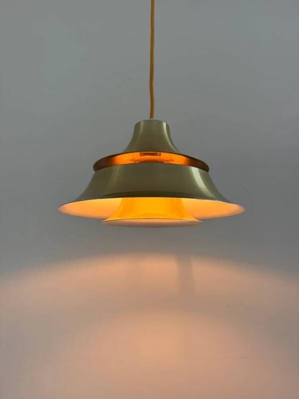 Vintage Danish gold pendant - Golden design lamp