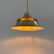 Vintage Danish gold pendant - Golden design lamp