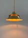 Vintage Danish gold pendant - Golden design lamp