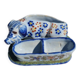 Antique 19th Century Pig-Shaped Salt and Pepper Shaker