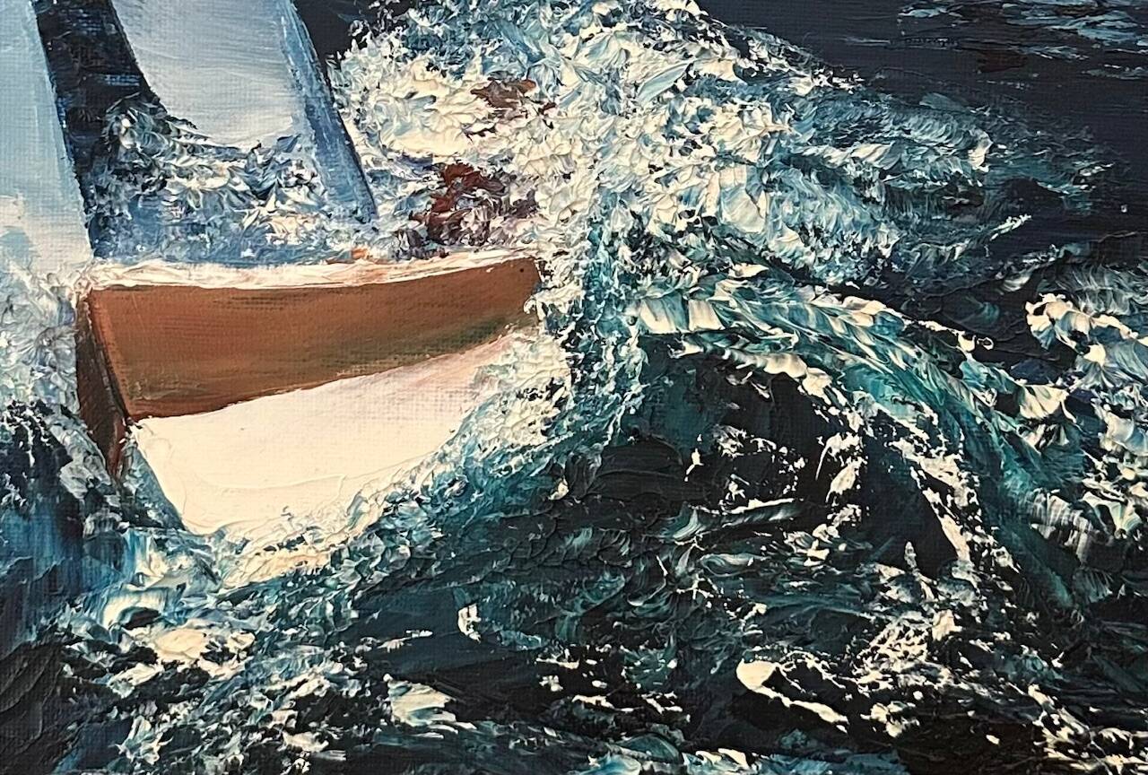 ' Regate' paiting