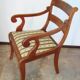 Antique mahogany armchair in the Edwardian / Sheraton Revival style, 19th/2