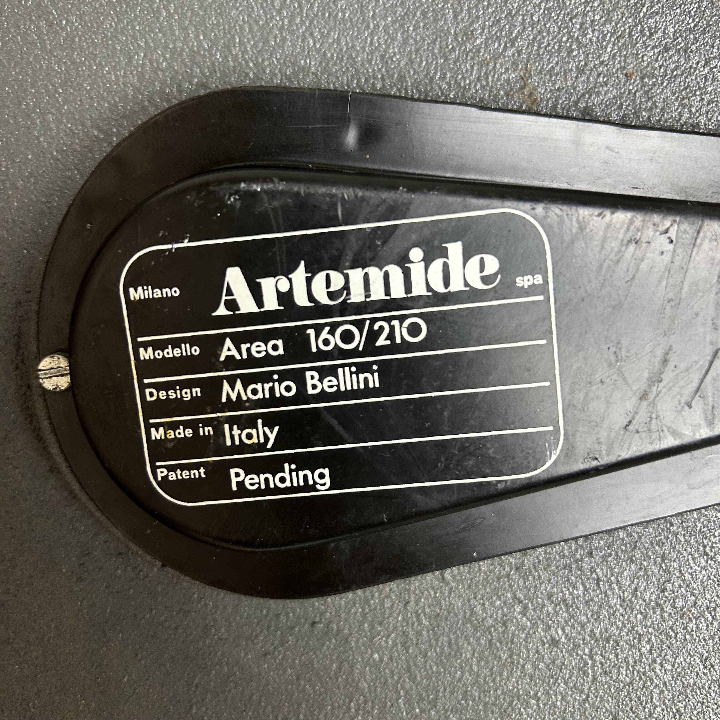 Area 160 floor lamp by Mario Bellini for Artemide, 1960s