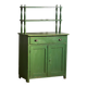 Antique emerald green kitchen cabinet (circa 1920)
