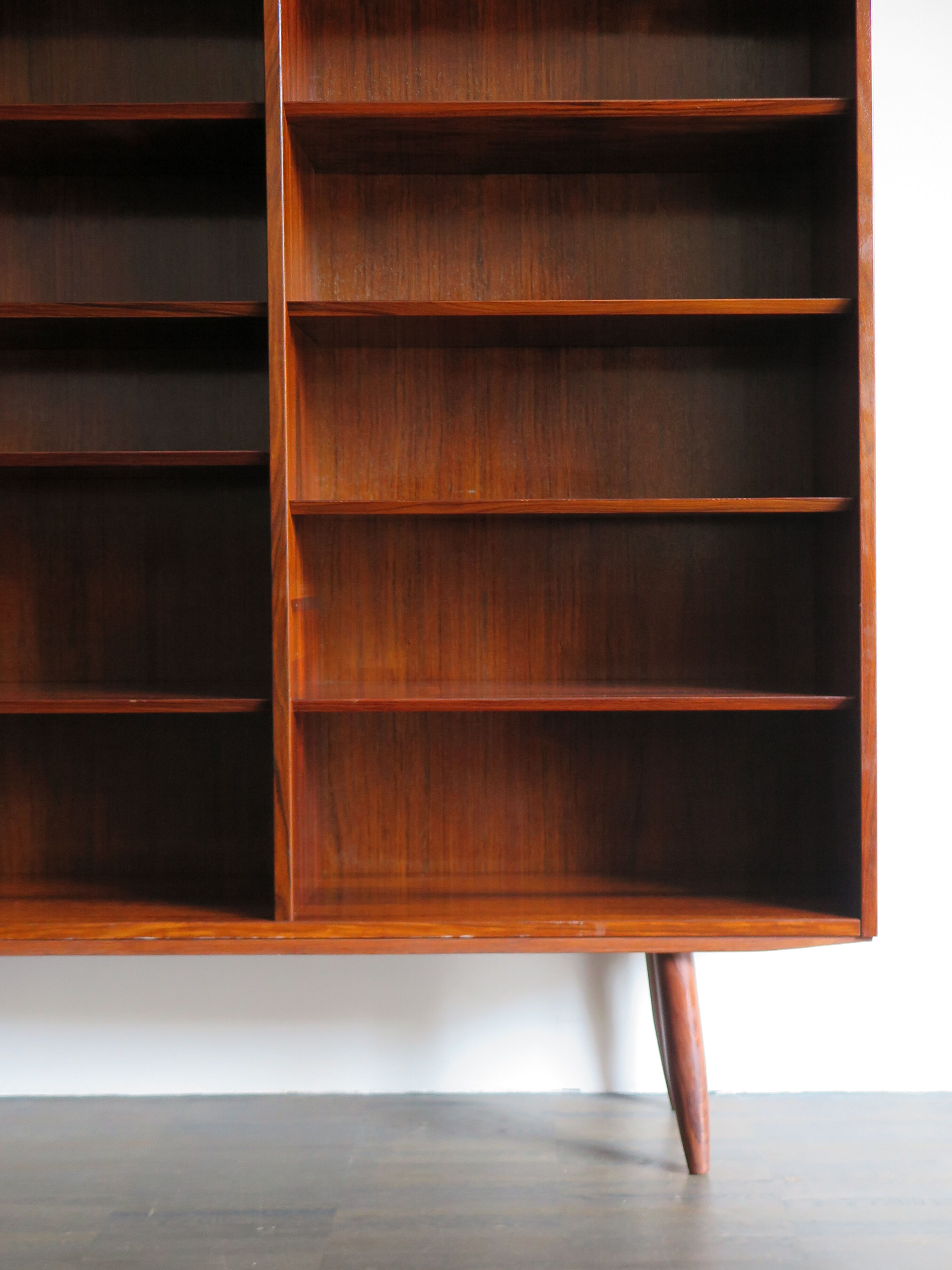 Gunni Omann danish wood bookcase, 1960s