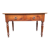 Table de ferme de style Louis Philippe en merisier massif