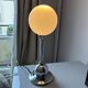 Vintage chrome lamp from the 1970s
