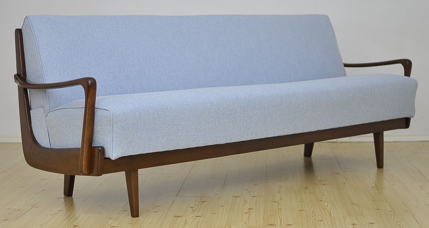 Scandinavian style folding sofa bed, 1960s