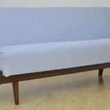 Scandinavian style folding sofa bed, 1960s