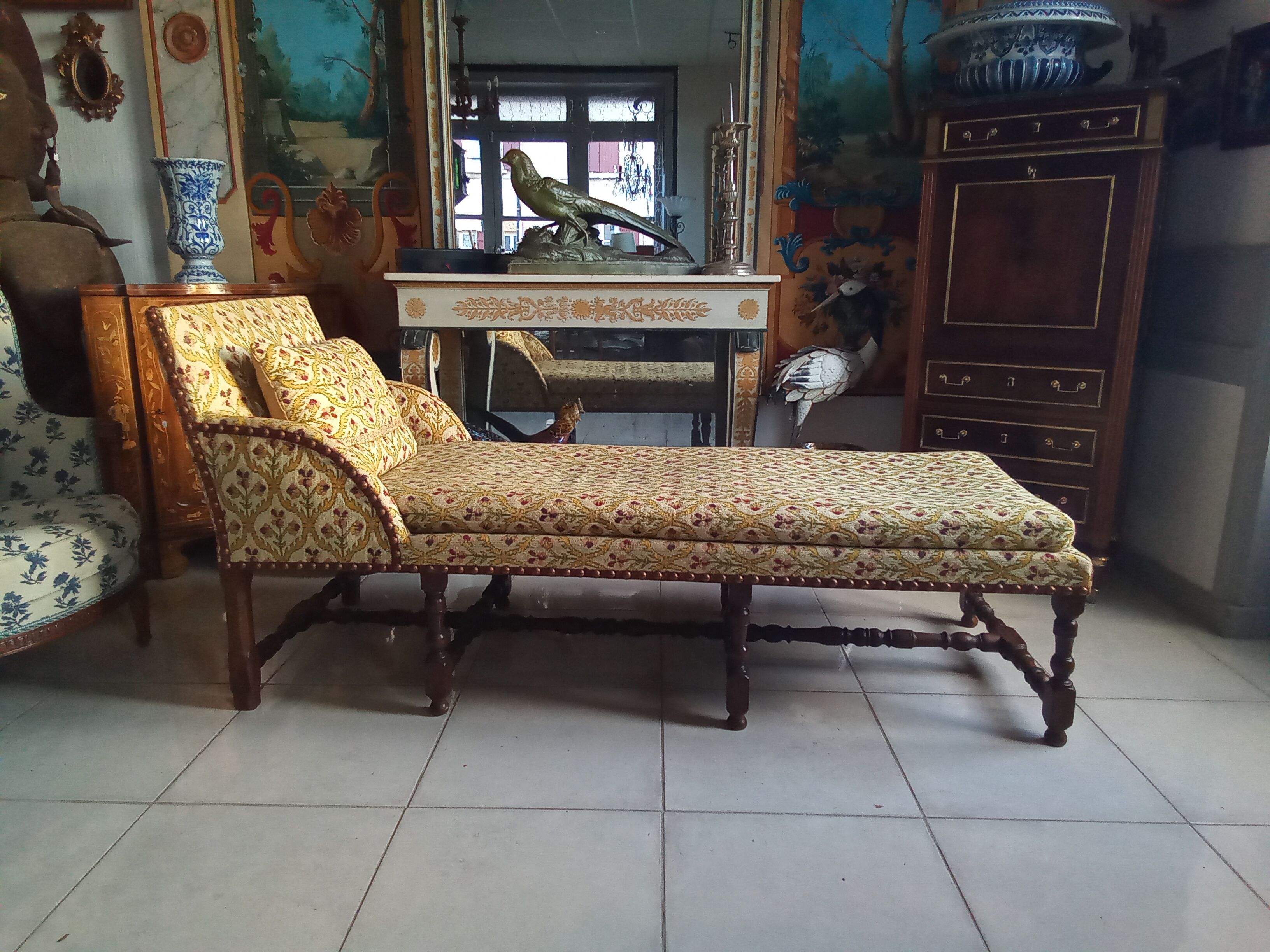 Deck chair, daybed