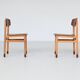 Set of four Danish dining chairs Kvetny and Sonners Denmark 1960