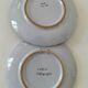Rare duo of Italian earthenware plates – CACF Faenza