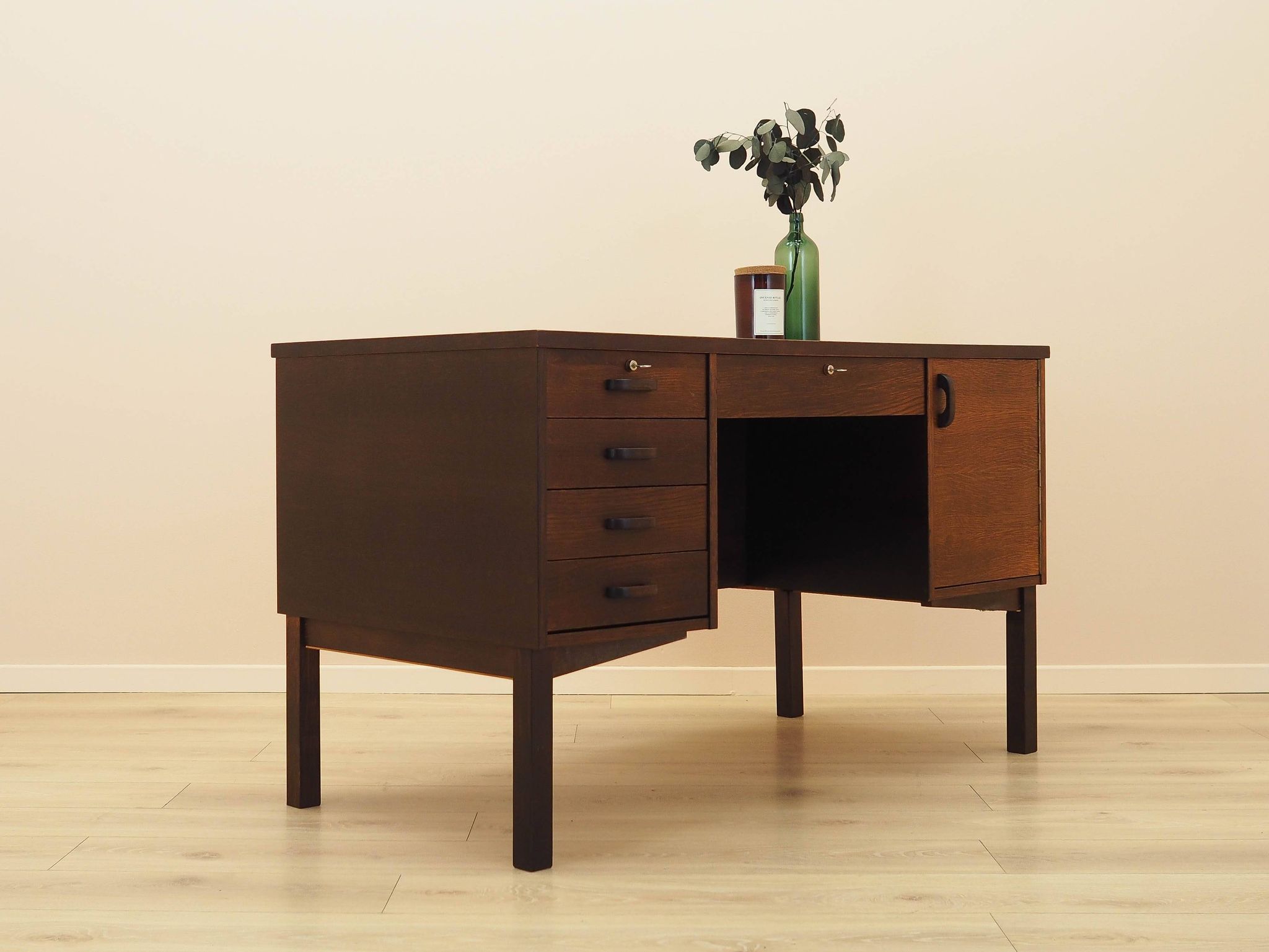 Oak desk, Danish design, 1970s, made in Denmark