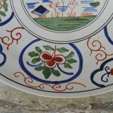 Ancient plate in earthenware