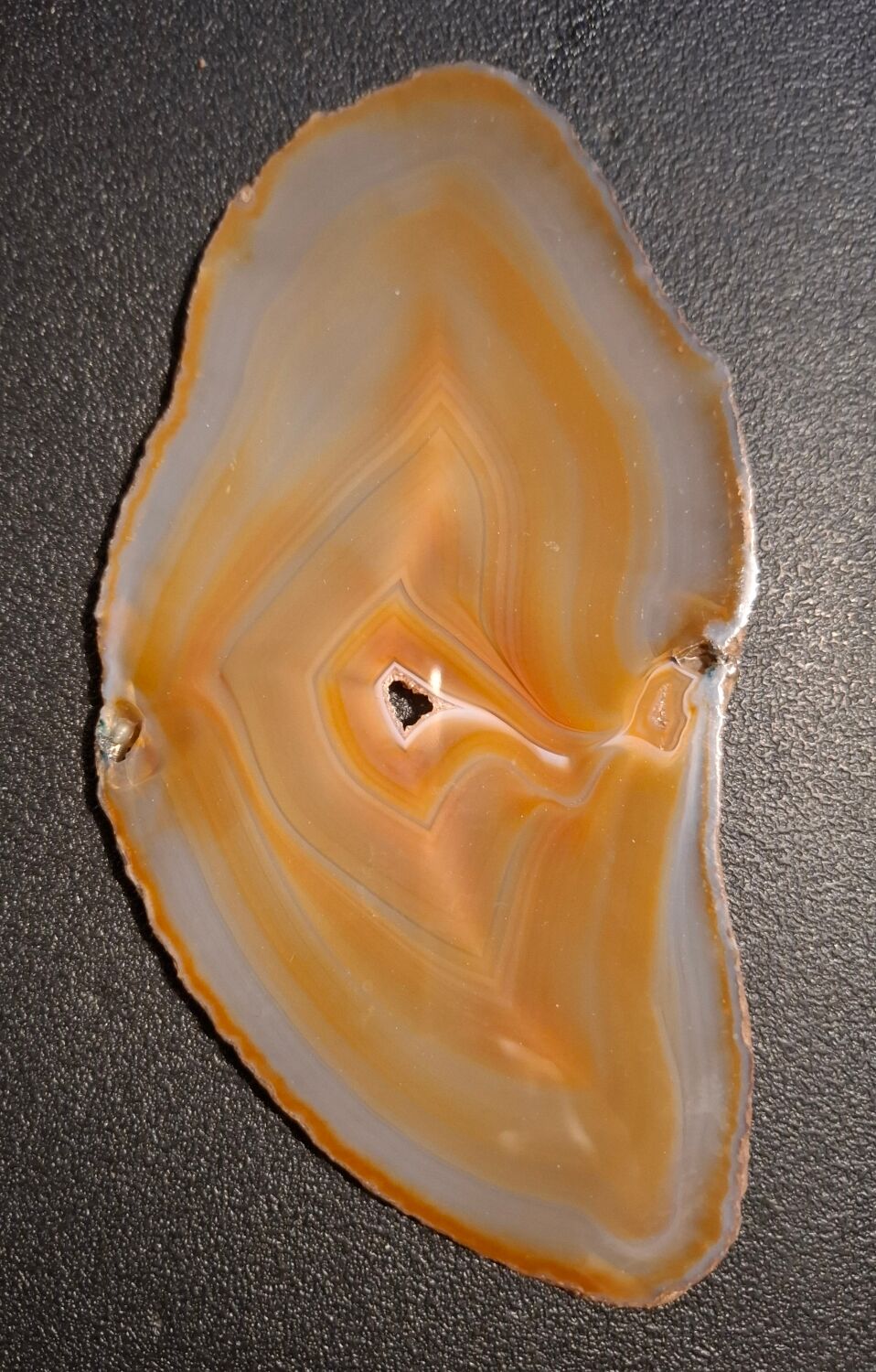 Coaster, slice of agate